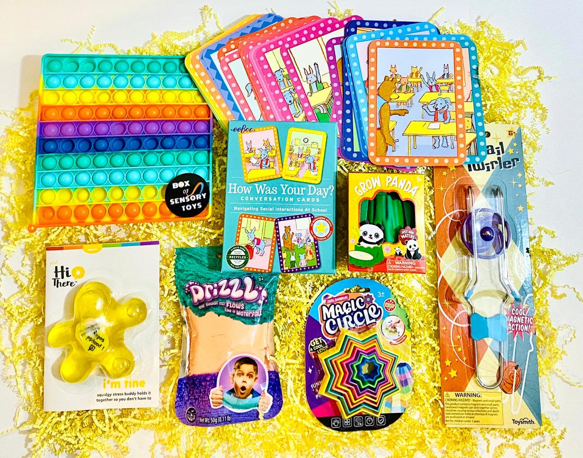 VIP BOX Of SENSORY TOYS 💛 (Monthly)