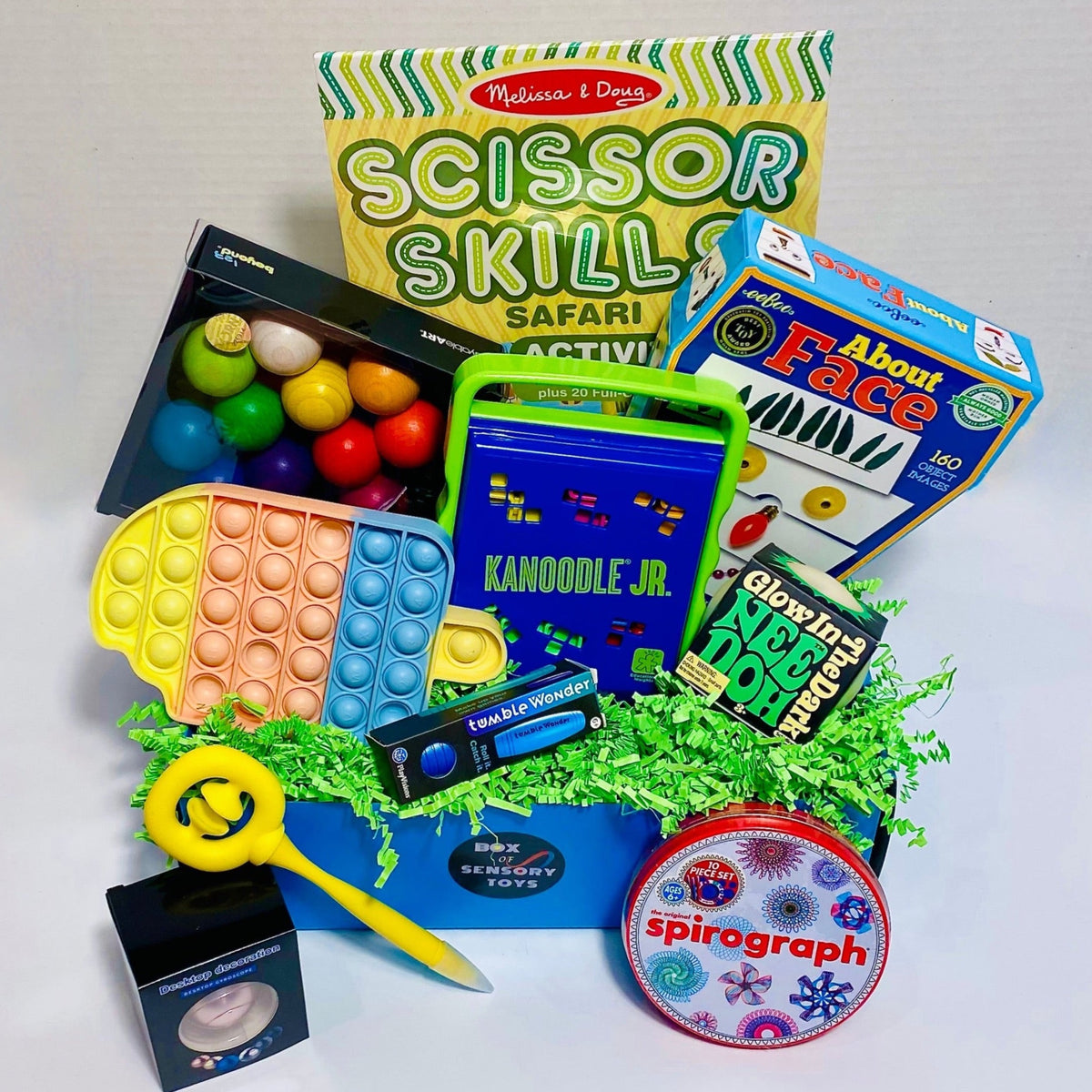 SENSORY TOY BOX 💛 K 4th Grade (Quarterly) Box of Sensory Toys