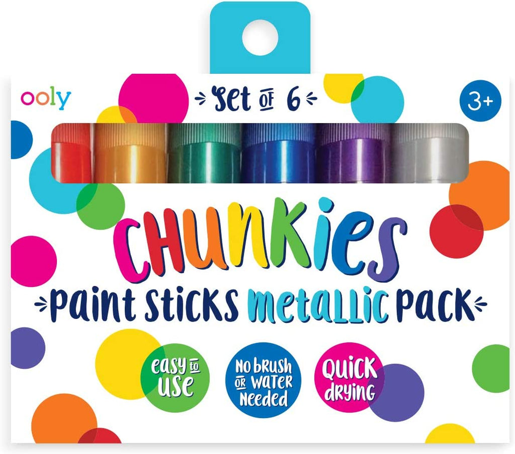 Ooly Chunkies Paint Sticks Metallic
