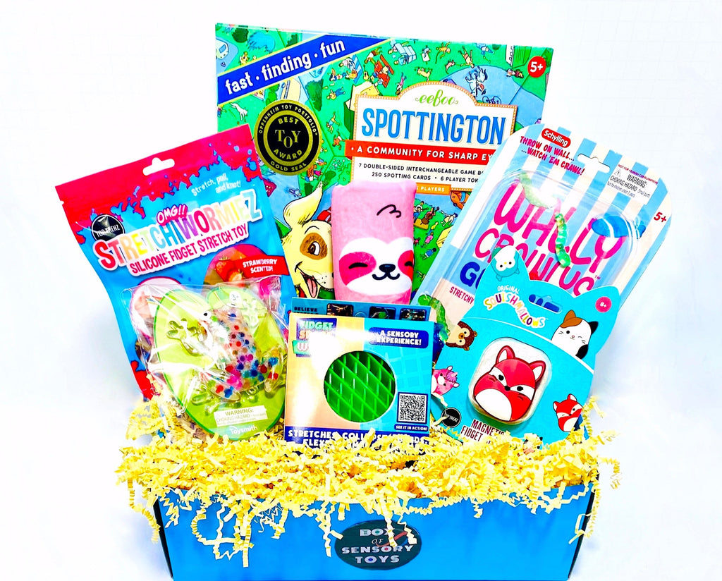 VIP BOX Of SENSORY TOYS 💛 (Monthly) – Box of Sensory Toys