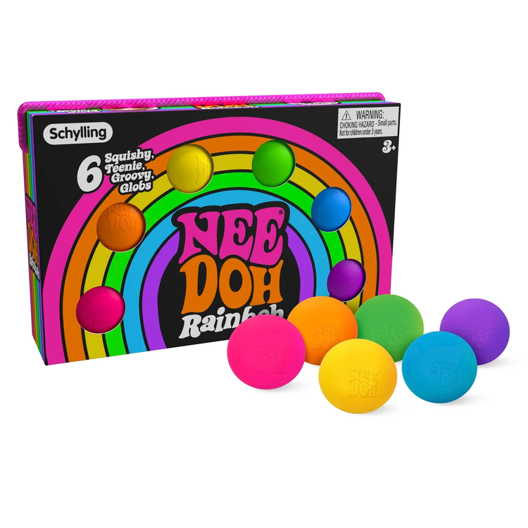Rainboh Balls - Set of 6 Squishy Balls