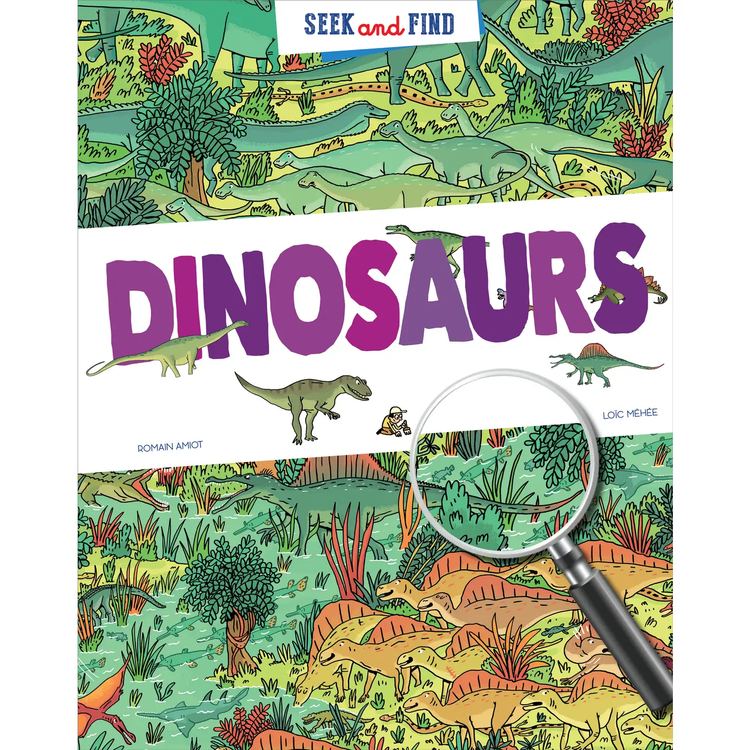Seek and Find: Dinosaurs Book