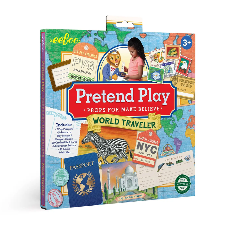 World Traveler Pretend Play Game by Eeboo