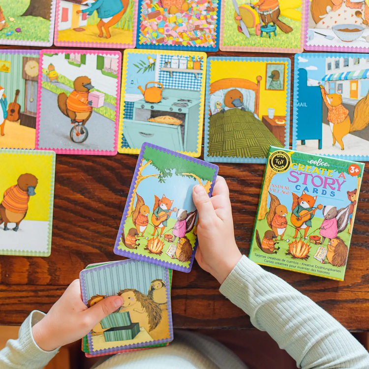 Animal Village Create A Story - 36 cards by Eeboo