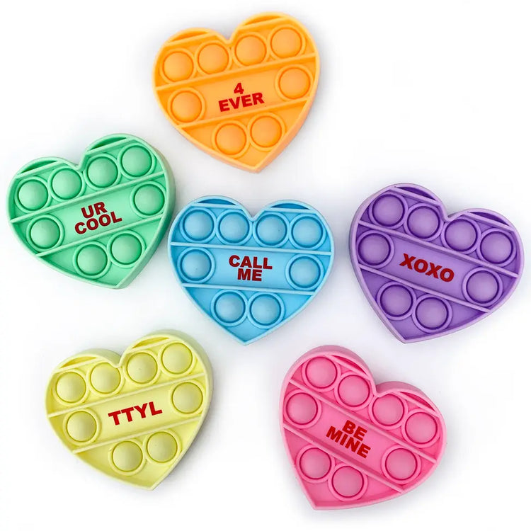 OMG!! Pop Fidgety Conversation Hearts