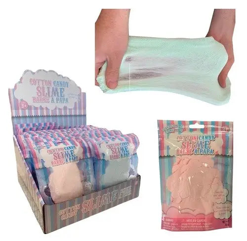 Cotton Candy Cloud Putty Slime - Resealable Bag