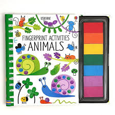 Fingerprint Activities: Animals Book